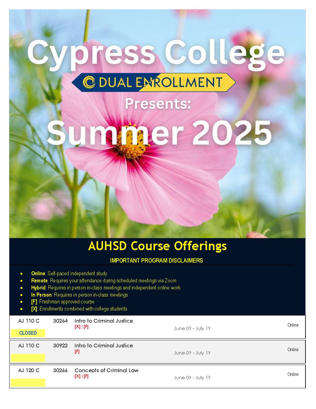 Course Flyer
